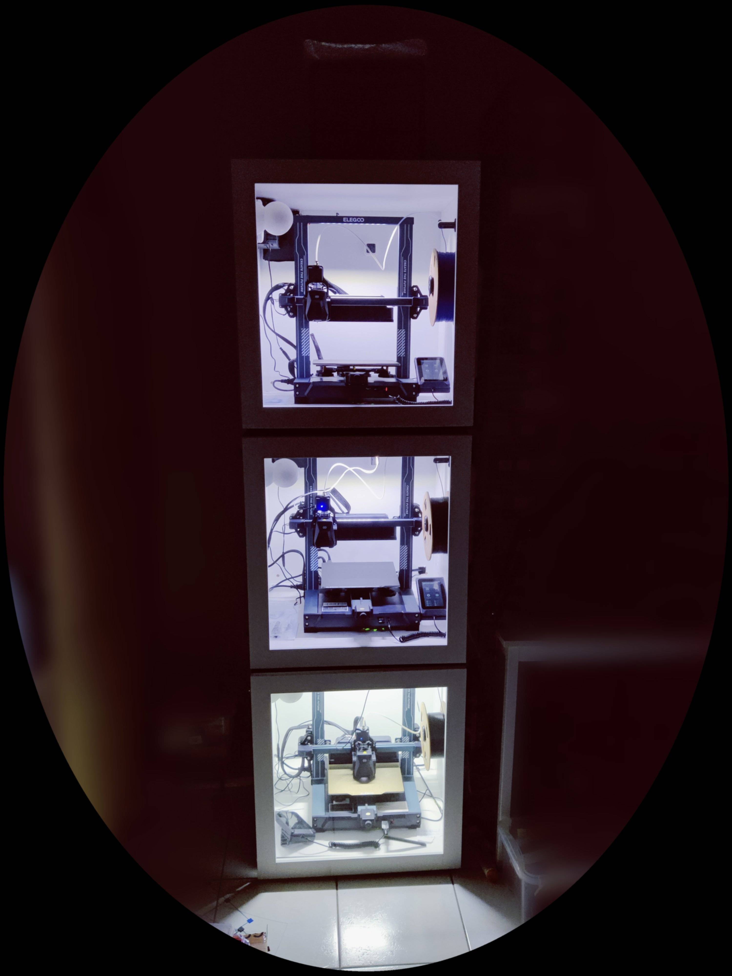 3D printing setup